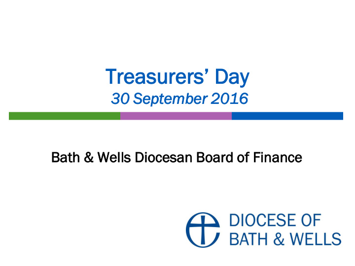 treasurers day