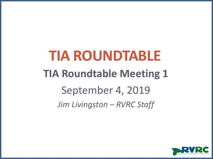 tia roundtable