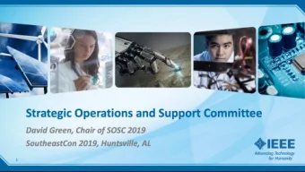 Overview  Purpose  Members  Responsibilities  2019 Goals  SOSC - 13 April 2019  2  SOSC