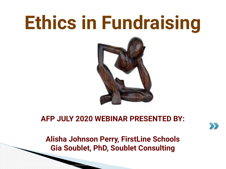 ethics in fundraising