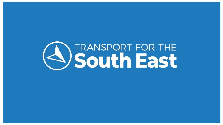 a transport strategy for