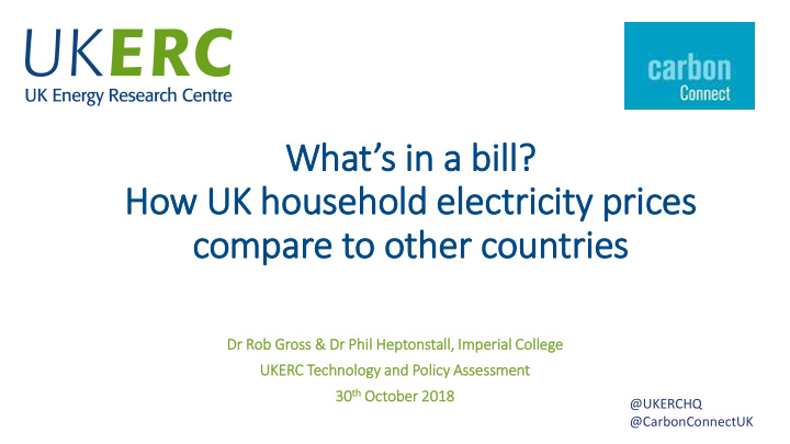 how uk household ele lectric icity pric ices