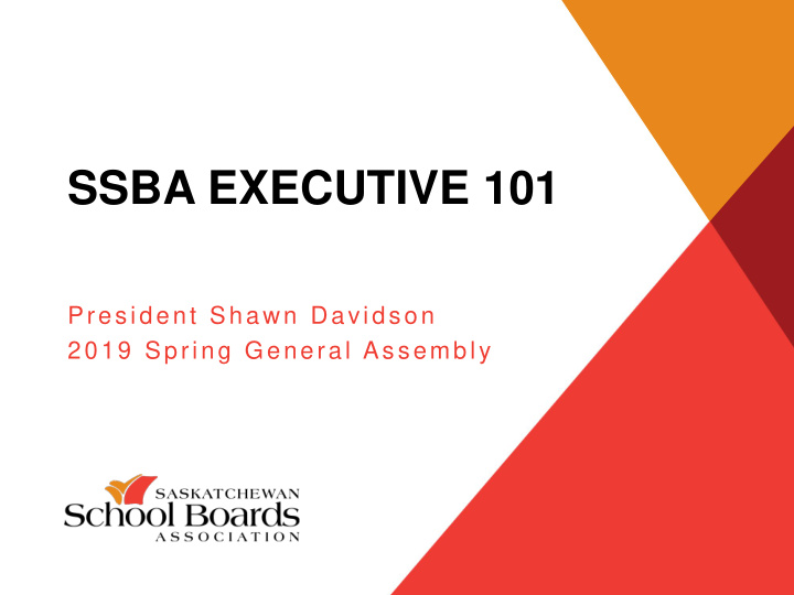 ssba executive 101