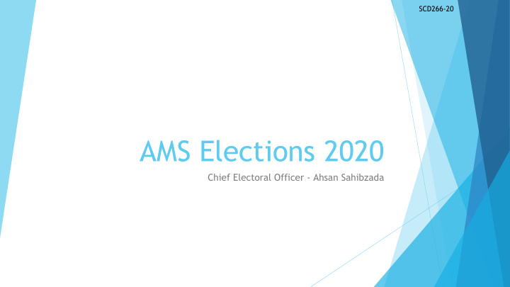 ams elections 2020