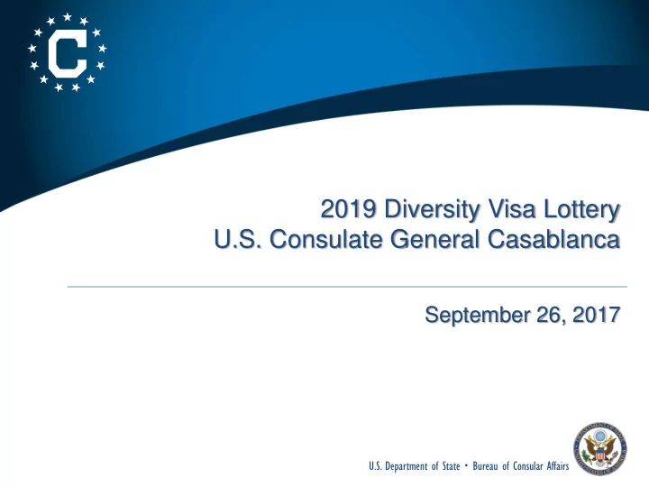 september 26 2017 u s department of state bureau of