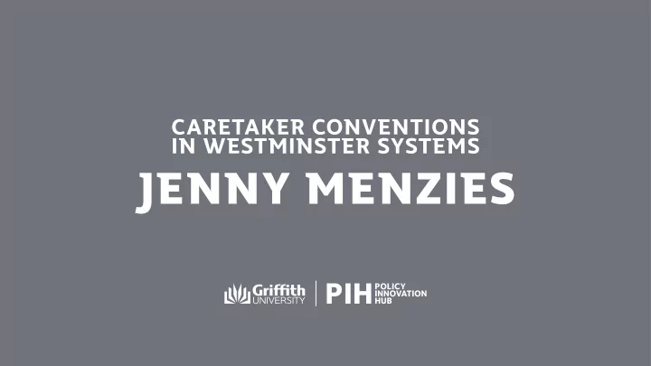 jenny menzies conventions