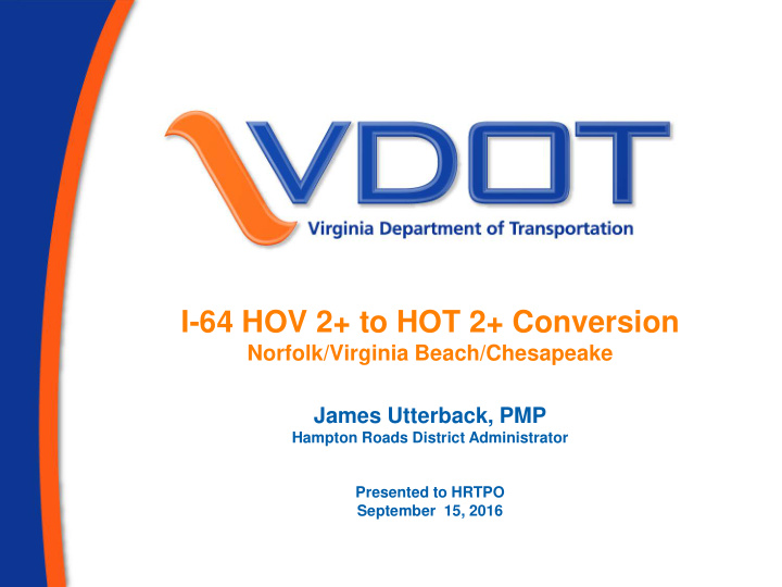 i 64 hov 2 to hot 2 conversion