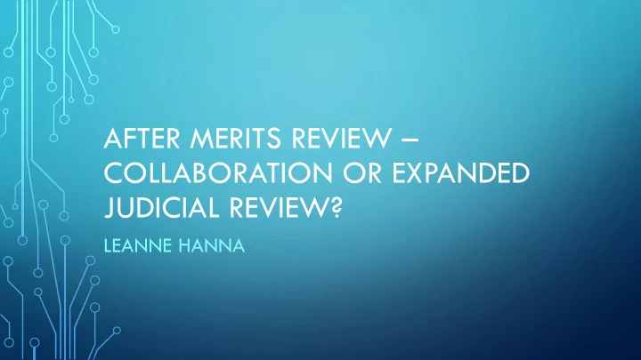 collaboration or expanded