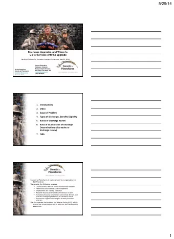 National Coalition for Homeless Veterans Conference, May 29, 2014  James Richardson  Homeless