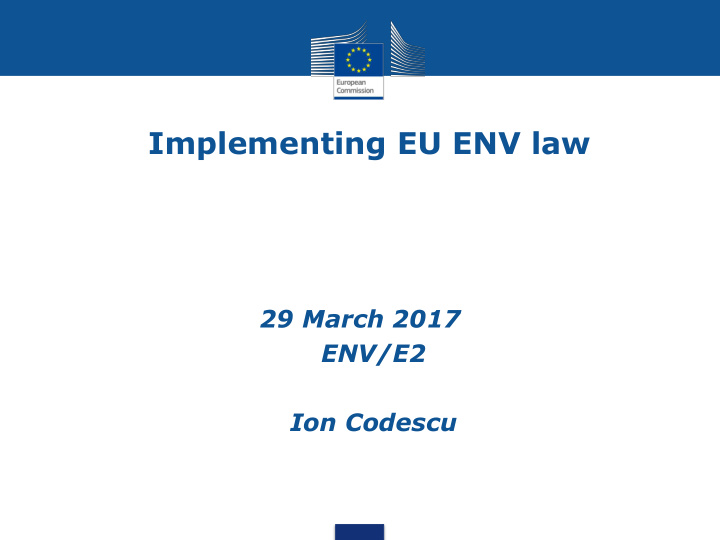 implementing eu env law