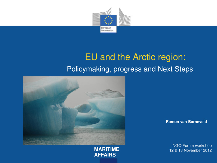 eu and the arctic region