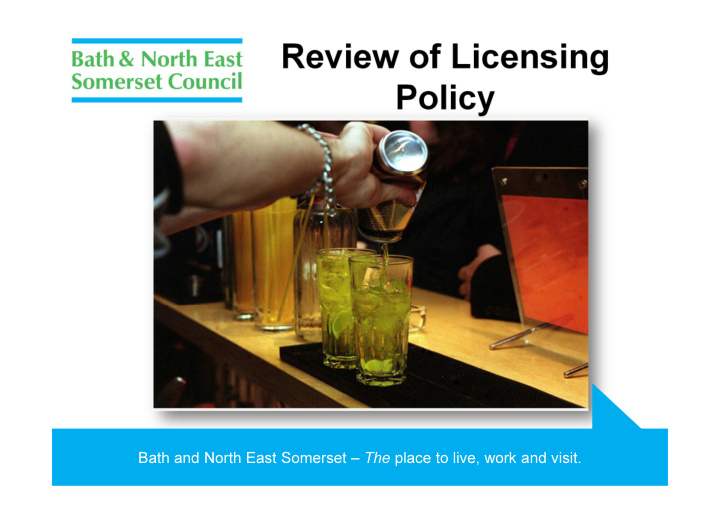 review of licensing policy