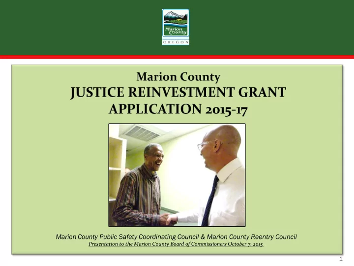 marion county public safety coordinating council marion