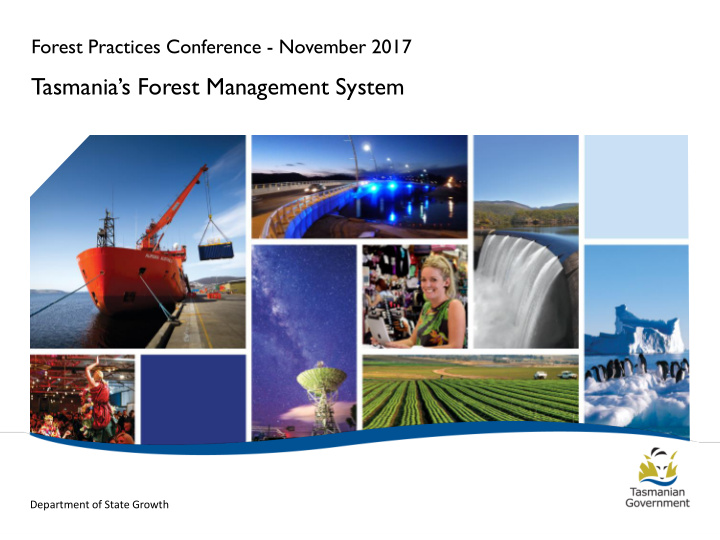 tasmania s forest management system