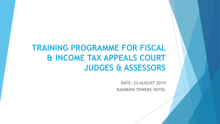 income tax appeals court