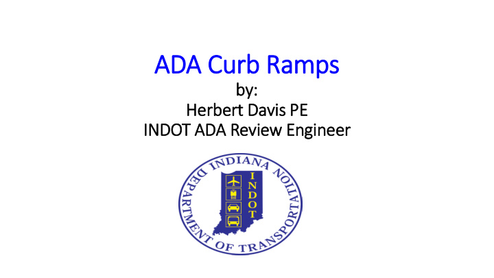 ada cu curb r ramps