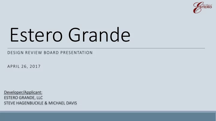 estero grande