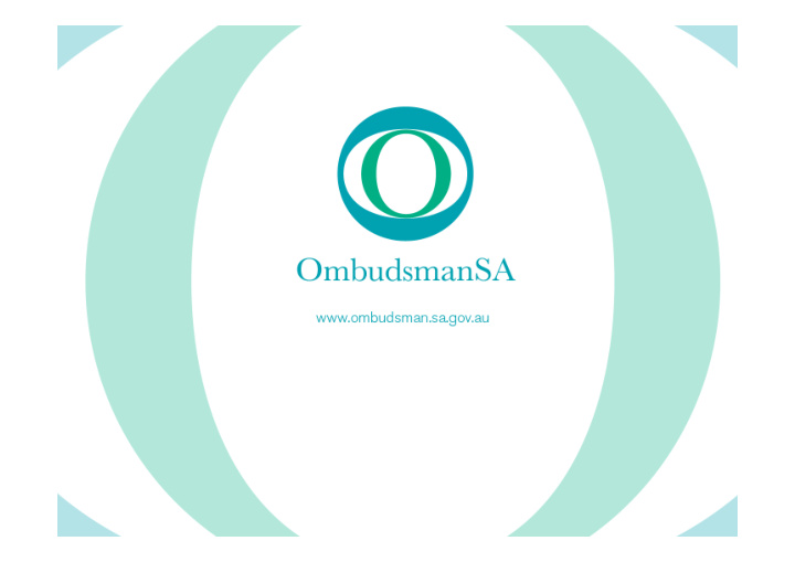 the ombudsman s new role the ombudsman s new role under
