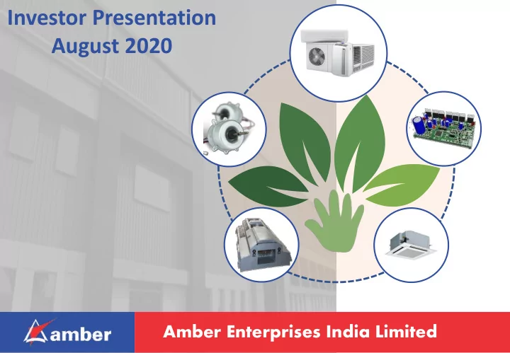 investor presentation