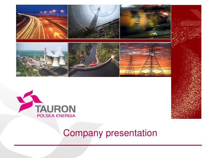 company presentation disclaimer