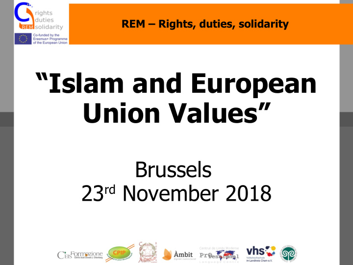 islam and european union values