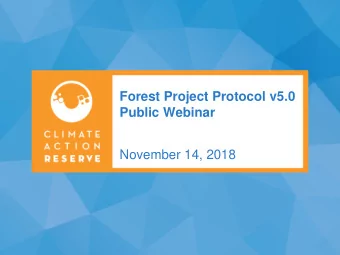 November 14, 2018  Agenda  Review rationale for revision  Overview of major changes  Public comment