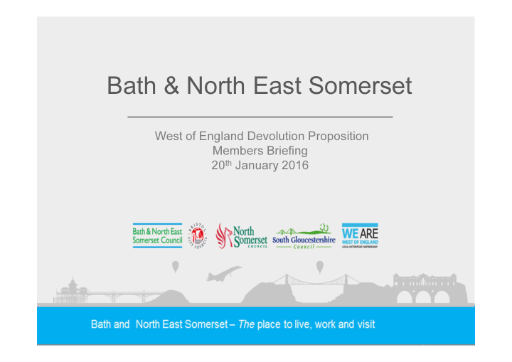 bath north east somerset