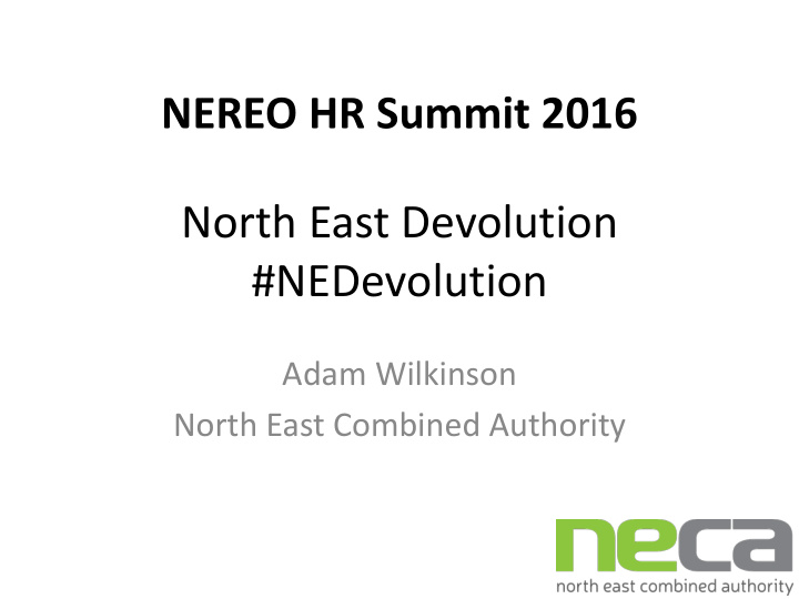 nedevolution