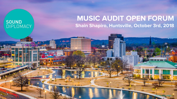 music audit open forum