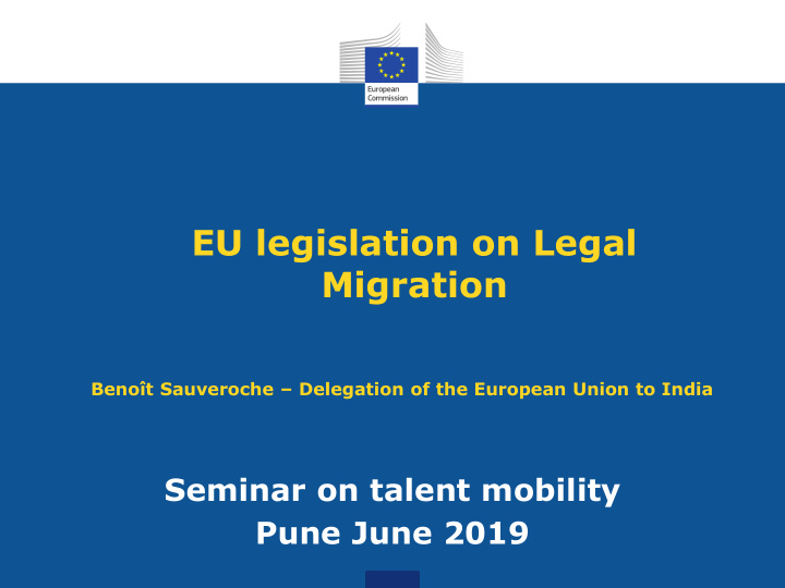 eu legislation on legal migration