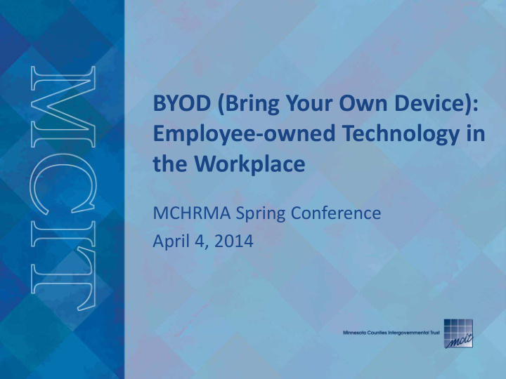 byod bring your own device employee owned technology in