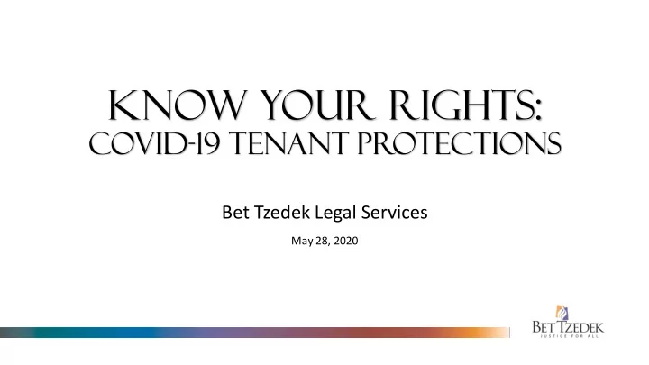 know your rights