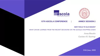 Gustavo H. Kastrup  25th June, 2020  AGENDA  1  INTRODUCTION  2  GOOGLE SHOPPING AROUND THE GLOBE