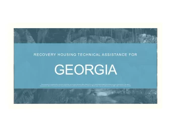 GEORGIA  This  presenta,on  is  supported  by  the  Health  Resources  and