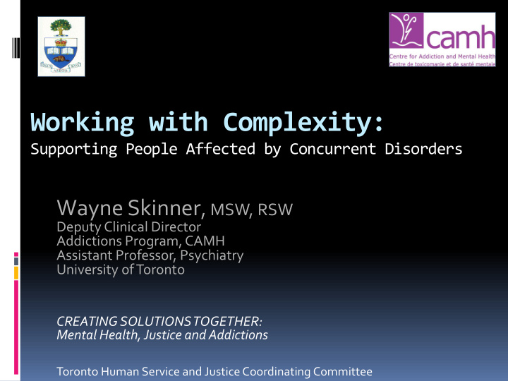 working with complexity