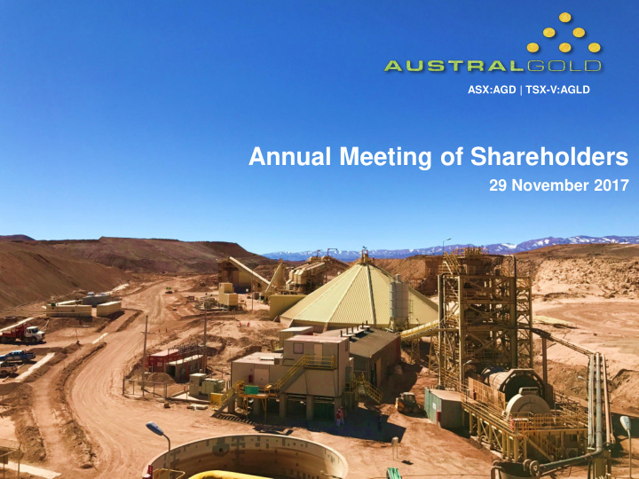 annual meeting of shareholders