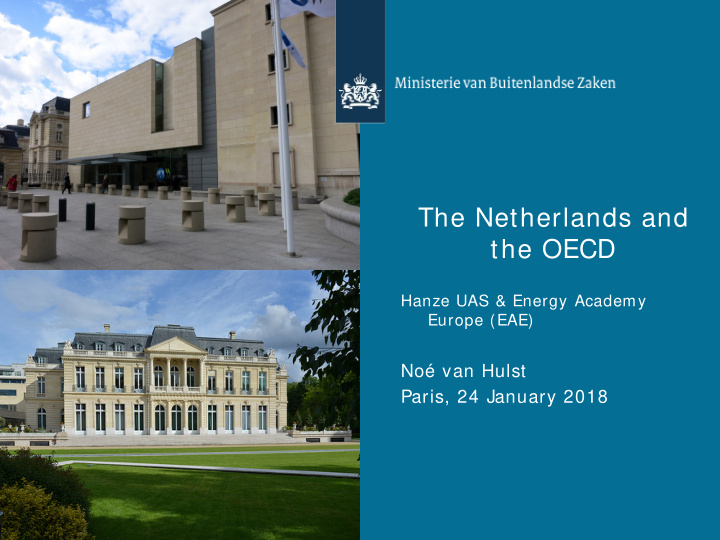 the netherlands and the oecd