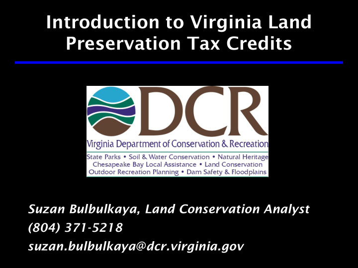 introduction to virginia land