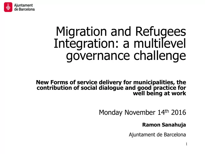 integration a multilevel