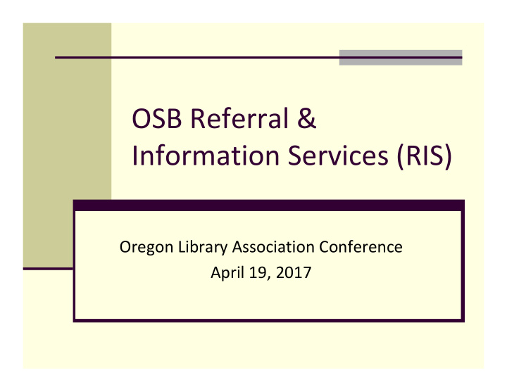 osb referral information services ris