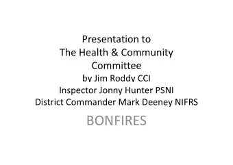 BONFIRES  Meenan Park site  Bonfire  Pre build which lasts for weeks  LECKY ROAD  Bonfire on