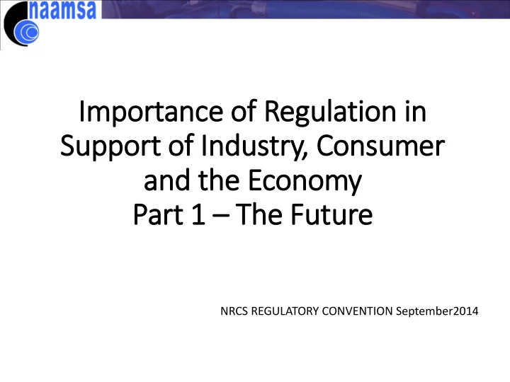 support of in industry ry consumer