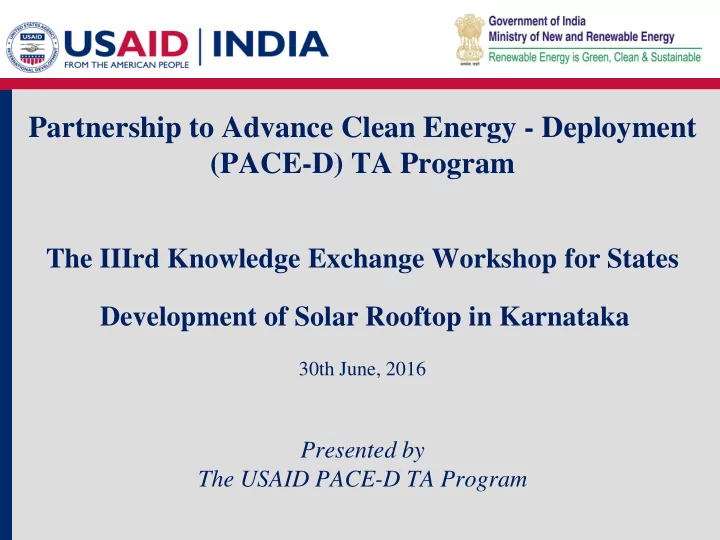 partnership to advance clean energy deployment
