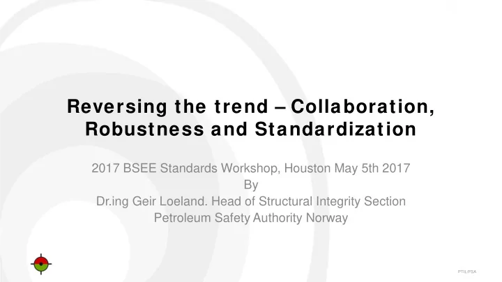 reversing the trend collaboration robustness and