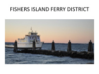 fishers island ferry district fishers island ferry