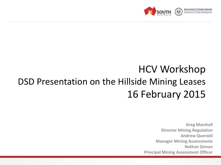 hcv workshop