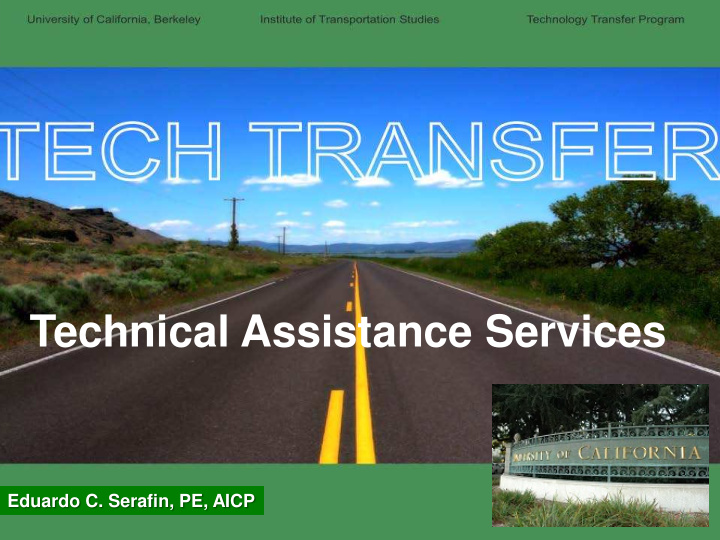 technical assistance services