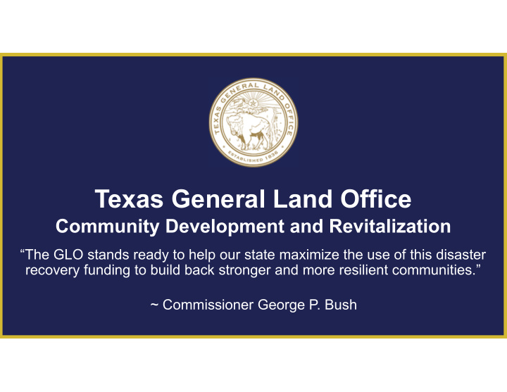 texas general land office