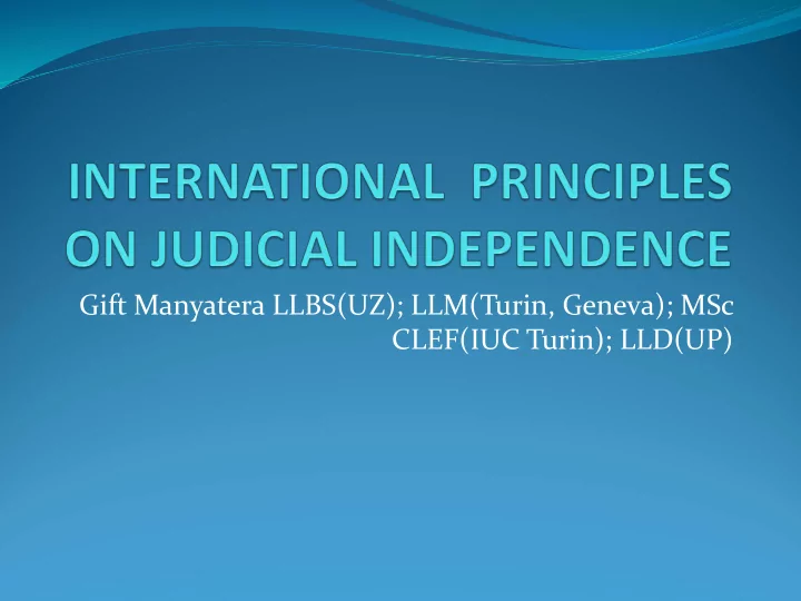gift manyatera llbs uz llm turin geneva msc clef iuc