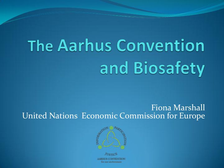 fiona marshall united nations economic commission for